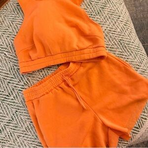 Miss Posh hooded tank and short set size M